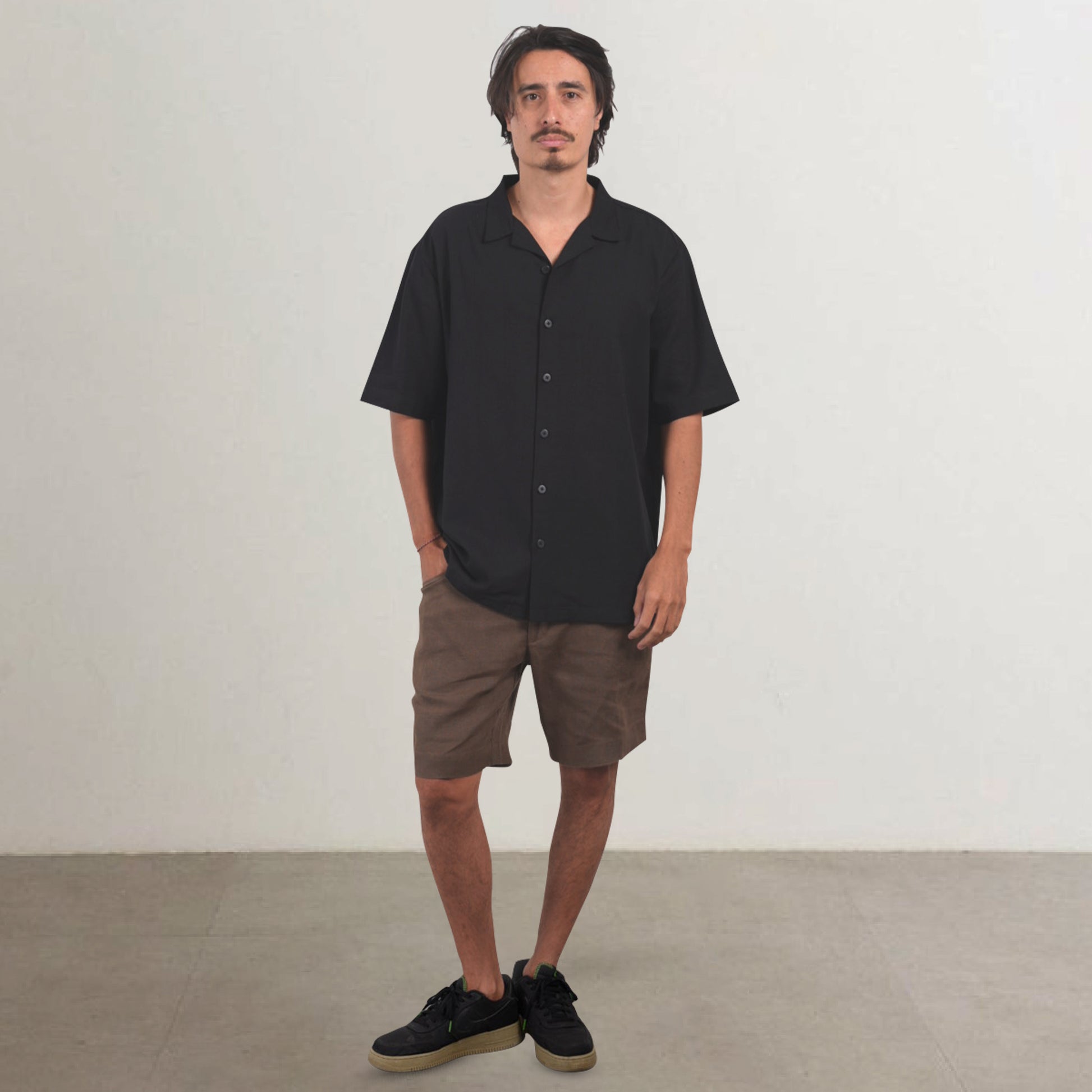 the over-sized button up shirt