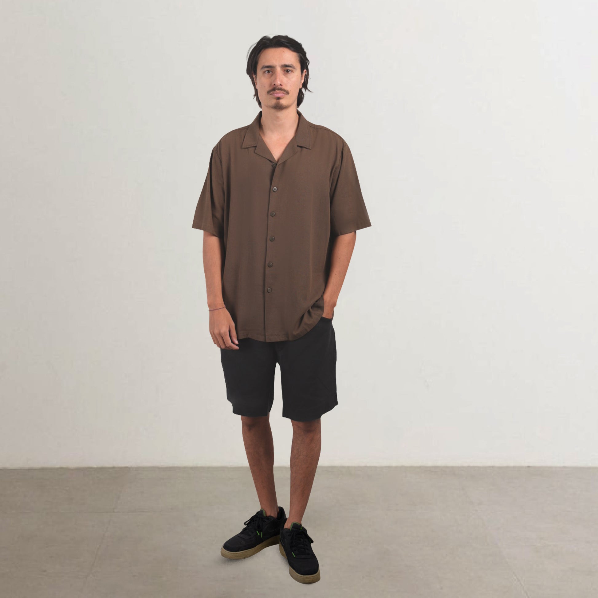 the over-sized button up shirt