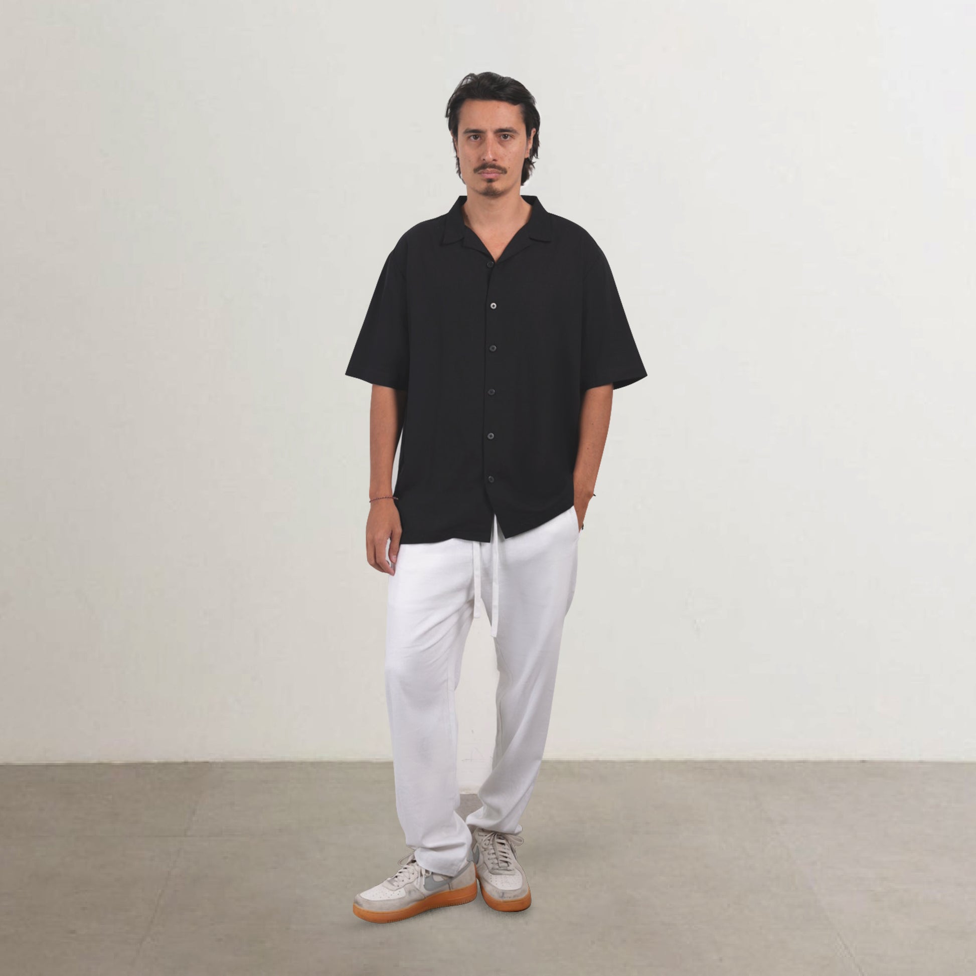 the linen tapered pants