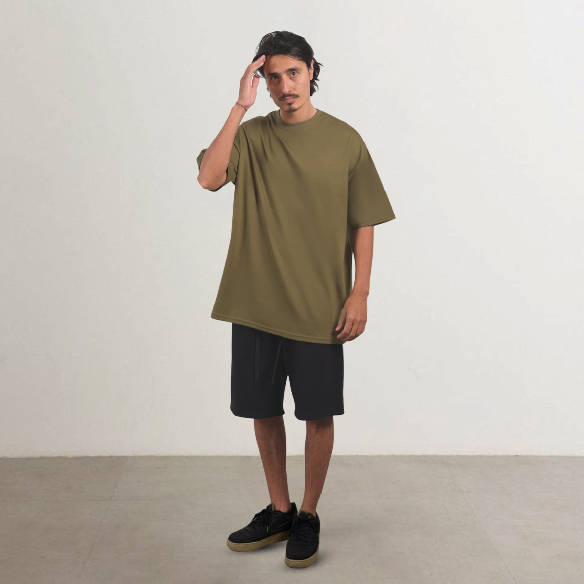 the drop crotch shorts