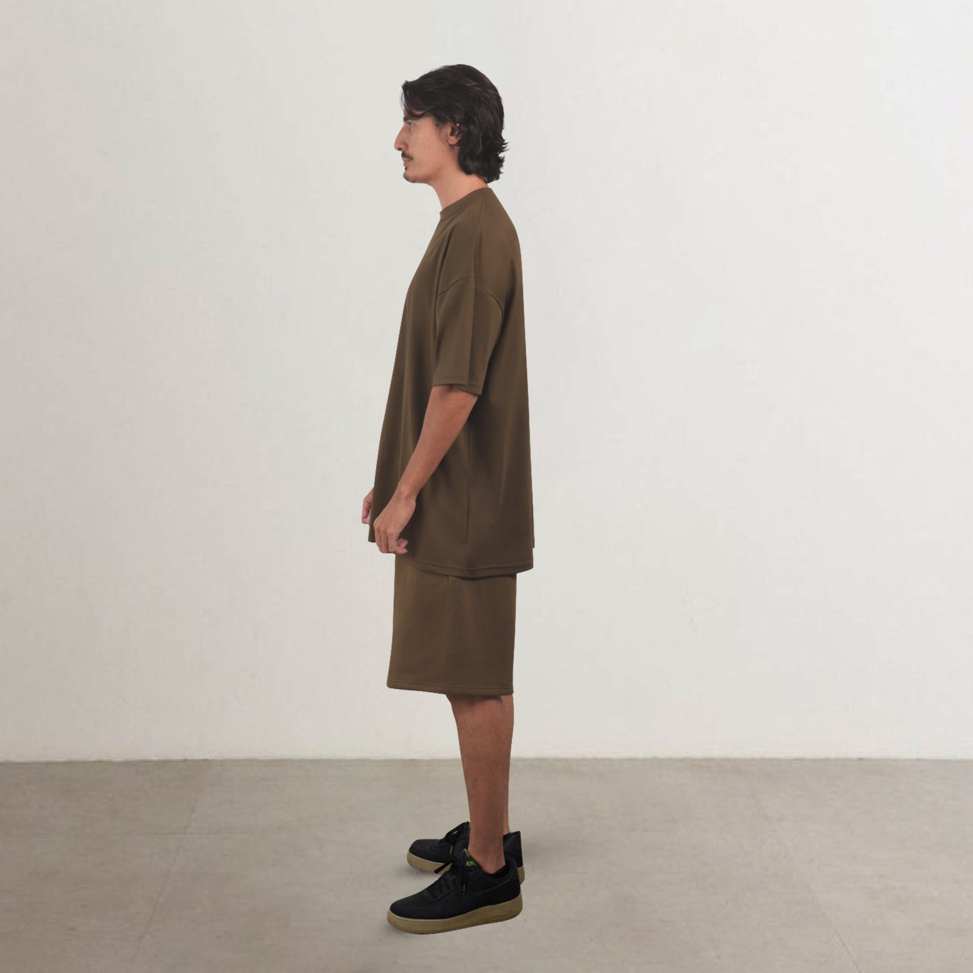 the drop crotch shorts
